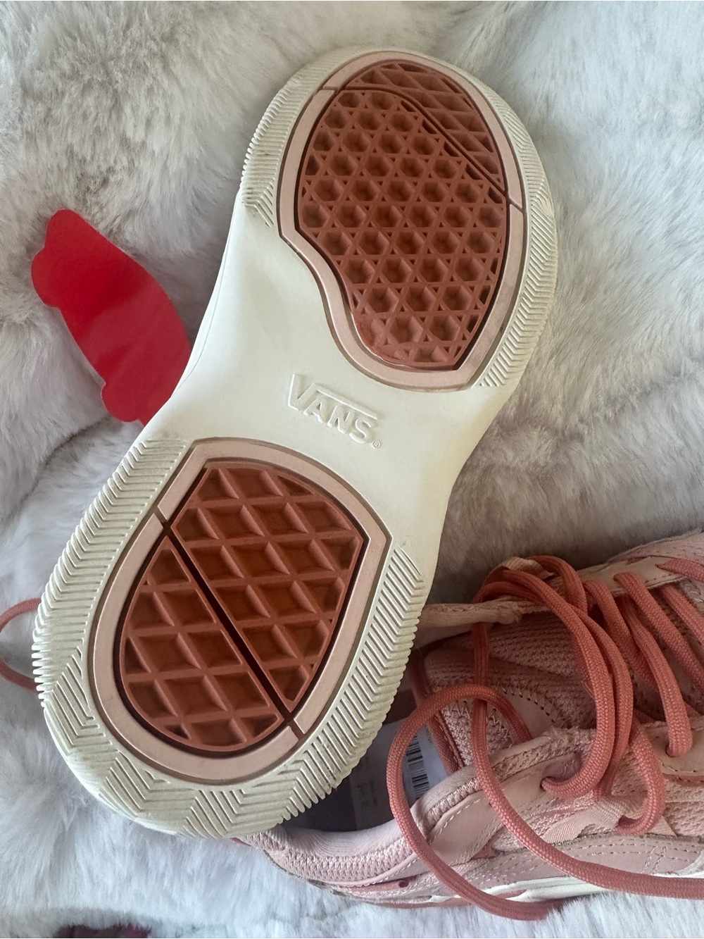 Vans Women's Dusty Rose Lace-Up Platform Sneakers - Picture 2 of 5